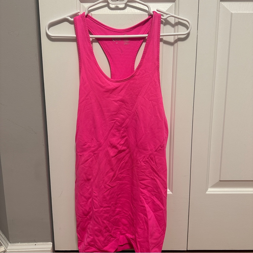Zyia Active Neon Pink Racer Back Tank Top